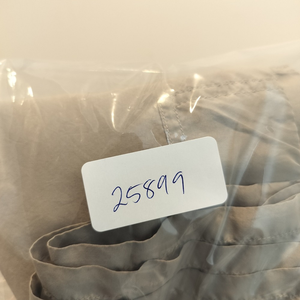 Sigrid Olsen Silk Cargo Pants Medium Womens Cropped Lightweight Neutral - Picture 11 of 11